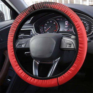 Tuskegee Red Tails Airmen WWII Tribute Steering Wheel Cover 332nd Fighter Group - Red - African Pride