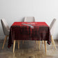 Tuskegee Red Tails Airmen WWII Tribute Tablecloth 332nd Fighter Group - Red - African Pride