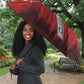 Tuskegee Red Tails Airmen WWII Tribute Umbrella 332nd Fighter Group - Red