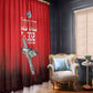 Tuskegee Red Tails Airmen WWII Tribute Window Curtain 332nd Fighter Group - Red - African Pride