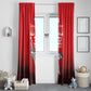 Tuskegee Red Tails Airmen WWII Tribute Window Curtain 332nd Fighter Group - Red - African Pride
