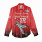 Tuskegee Red Tails Airmen WWII Tribute Women Casual Shirt 332nd Fighter Group - Red - African Pride