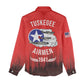 Tuskegee Red Tails Airmen WWII Tribute Women Casual Shirt 332nd Fighter Group - Red - African Pride