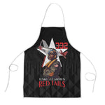 Tuskegee Airmen Red Tails Legacy Apron African American Pilots - Black