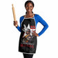 Tuskegee Airmen Red Tails Legacy Apron African American Pilots - Black