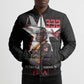 Tuskegee Airmen Red Tails Legacy Bomber Puffer Jacket African American Pilots - Black