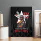 Tuskegee Airmen Red Tails Legacy Canvas Wall Art African American Pilots - Black - African Pride