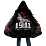 Tuskegee Airmen Red Tails Legacy Cloak African American Pilots - Black