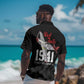 Tuskegee Airmen Red Tails Legacy Hawaiian Shirt African American Pilots - Black - African Pride