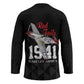Tuskegee Airmen Red Tails Legacy Hockey Jersey African American Pilots - Black