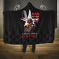 Tuskegee Airmen Red Tails Legacy Hooded Blanket African American Pilots - Black - African Pride