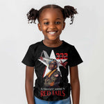 Tuskegee Airmen Red Tails Legacy Kid T shirt African American Pilots - Black - African Pride