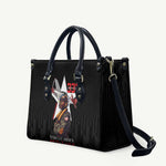 Tuskegee Airmen Red Tails Legacy Leather Bag African American Pilots - Black