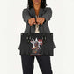 Tuskegee Airmen Red Tails Legacy Leather Bag African American Pilots - Black