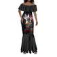 Tuskegee Airmen Red Tails Legacy Mermaid Dress African American Pilots - Black - African Pride