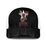 Tuskegee Airmen Red Tails Legacy Mesh Trucker Cap African American Pilots - Black - African Pride