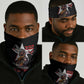 Tuskegee Airmen Red Tails Legacy Neck Gaiter African American Pilots - Black - African Pride