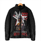 Tuskegee Airmen Red Tails Legacy Padded Jacket African American Pilots - Black