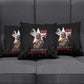 Tuskegee Airmen Red Tails Legacy Pillow Cover African American Pilots - Black