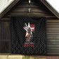 Tuskegee Airmen Red Tails Legacy Quilt African American Pilots - Black - African Pride