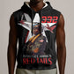 Tuskegee Airmen Red Tails Legacy Sleeveless Hoodie African American Pilots - Black - African Pride