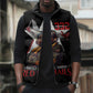Tuskegee Airmen Red Tails Legacy Sleeveless Puffer Jacket African American Pilots - Black