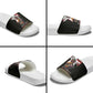 Tuskegee Airmen Red Tails Legacy Slide Sandals African American Pilots - Black