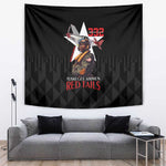Tuskegee Airmen Red Tails Legacy Tapestry African American Pilots - Black - African Pride
