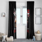 Tuskegee Airmen Red Tails Legacy Window Curtain African American Pilots - Black - African Pride