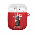 Tuskegee Airmen Red Tails Legacy AirPods Case African American Pilots - Red