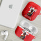 Tuskegee Airmen Red Tails Legacy AirPods Case African American Pilots - Red