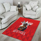 Tuskegee Airmen Red Tails Legacy Area Rug African American Pilots - Red - African Pride