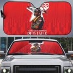Tuskegee Airmen Red Tails Legacy Auto Sun Shade African American Pilots - Red