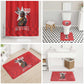Tuskegee Airmen Red Tails Legacy Bathroom Set African American Pilots - Red