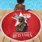 Tuskegee Airmen Red Tails Legacy Beach Blanket African American Pilots - Red - African Pride