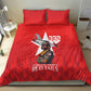 Tuskegee Airmen Red Tails Legacy Bedding Set African American Pilots - Red - African Pride