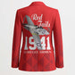 Tuskegee Airmen Red Tails Legacy Blazer African American Pilots - Red