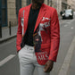 Tuskegee Airmen Red Tails Legacy Blazer African American Pilots - Red