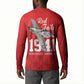 Tuskegee Airmen Red Tails Legacy Button Sweatshirt African American Pilots - Red