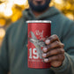 Tuskegee Airmen Red Tails Legacy 4 in 1 Can Cooler Tumbler African American Pilots - Red - African Pride