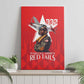 Tuskegee Airmen Red Tails Legacy Canvas Wall Art African American Pilots - Red - African Pride