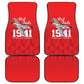 Tuskegee Airmen Red Tails Legacy Car Mats African American Pilots - Red - African Pride