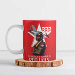 Tuskegee Airmen Red Tails Legacy Ceramic Mug African American Pilots - Red