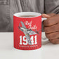 Tuskegee Airmen Red Tails Legacy Ceramic Mug African American Pilots - Red
