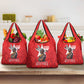 Tuskegee Airmen Red Tails Legacy Grocery Bag African American Pilots - Red - African Pride
