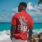 Tuskegee Airmen Red Tails Legacy Hawaiian Shirt African American Pilots - Red - African Pride