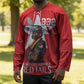 Tuskegee Airmen Red Tails Legacy Hockey Jersey African American Pilots - Red