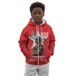 Tuskegee Airmen Red Tails Legacy Kid Hoodie African American Pilots - Red - African Pride