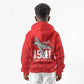 Tuskegee Airmen Red Tails Legacy Kid Hoodie African American Pilots - Red - African Pride