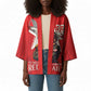 Tuskegee Airmen Red Tails Legacy Kimono African American Pilots - Red